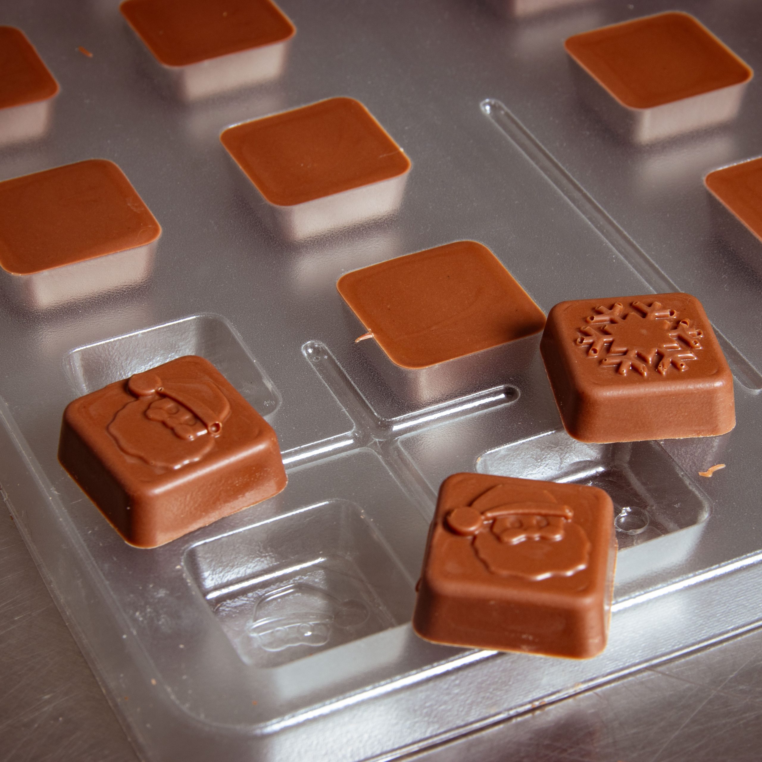 Moulded chocolate